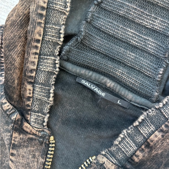 Salvage acid jacket patchwork brown, L , new - Picture 5 of 7